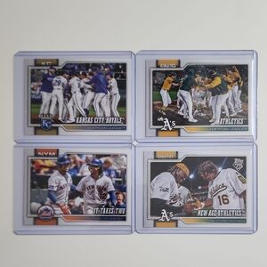 2026 Topps 75 Series One ~ 4 Card Lot